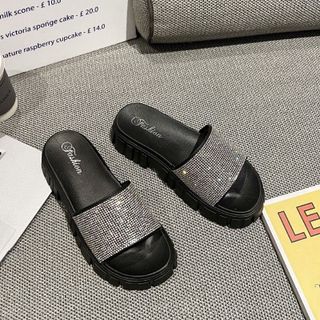 DÉP ĐẾ DÀY ĐÍNH ĐÁ THỜI TRANG MÙA HÈ 2023 - EVA SHOES
