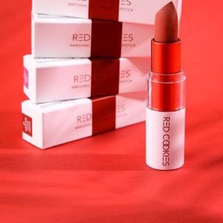 Son Thỏi Lì Marshmallow Powder Lipstick Red Cookies