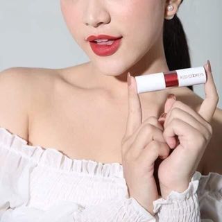 Son Thỏi Lì Marshmallow Powder Lipstick Red Cookies