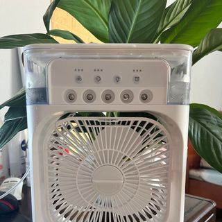 Quạt đá mini, quạt điều hòa phun sương mini 5 cổng