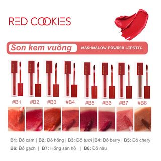 Son Kem Lì Brownie Velvet Tint Red Cookies giá sỉ