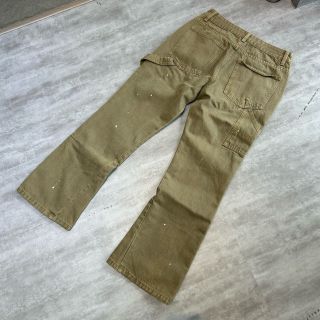 Quần Jean Double Knee vẩy sơn