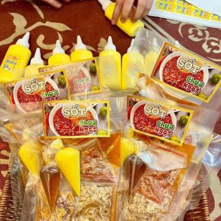 Bánh tráng sốt chua ngọt