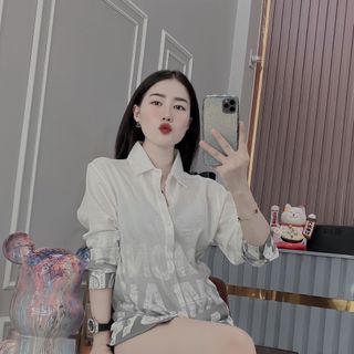 ÁO SƠ MI THỜI TRANG NAM, ÁO SƠ MI TAY DÀI, ÁO SƠ MI ĐŨI LOANG IN CHỮ