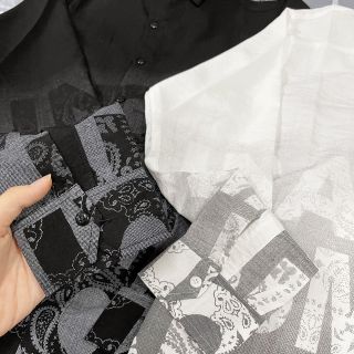 ÁO SƠ MI THỜI TRANG NAM, ÁO SƠ MI TAY DÀI, ÁO SƠ MI ĐŨI LOANG IN CHỮ