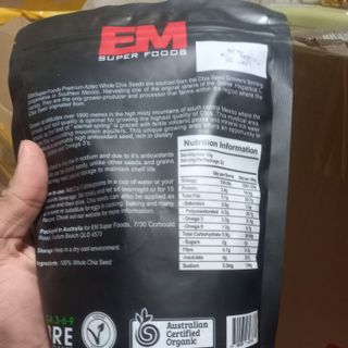 Hạt chia úc 500g
