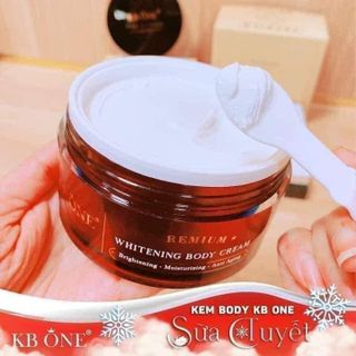 Kem BODY KBONE Sữa Tuyết 200g - Dưỡng trắng da toàn thân