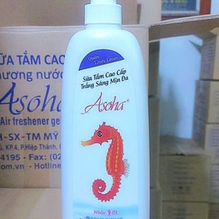 Sữa tắm Cá Ngựa Asoha 1000ml