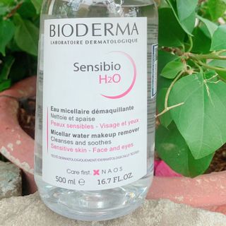 Nước Tẩy Trang Bio derma hàng Super 500m (nước tẩy trang quốc dân dành cho mọi loại da không bị ngợp bởi các chất bụi bẩn từ môi trường sau 1 ngày dài