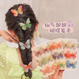 VĨ 6 KẸP TÓC BƯỚM 5D