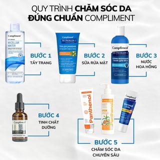 Serum Compliment Giúp Cấp Ẩm, Dưỡng Sáng, Se Khít Lỗ Chân Lông 27ml - Niacinamide 10%
