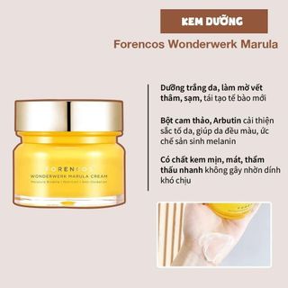 Kem Dưỡng Forencos Wonderwerk Marula Cream 50ml Chính Hãng