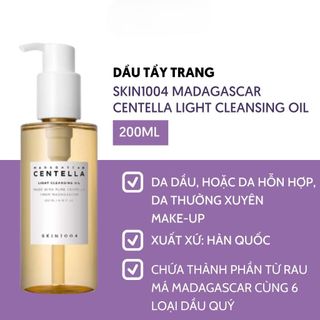 Dầu tẩy trang Skin1004 Madagascar Centella Light Cleansing Oil 200ml giá sỉ
