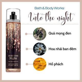 Xịt Thơm Toàn Thân Bath & Body Works Into The Night 236ML