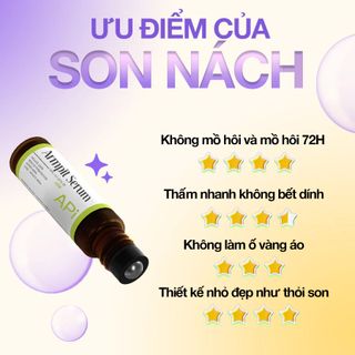 Son Nách API Basic 10ml khử mùi-làm trắng