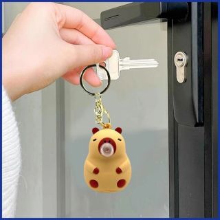 MÓC KHÓA CAPYBARA THỔI BÓNG