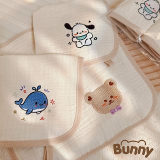 S𝐞𝐭 khăb mặt Organic 4 lớp thêu hình xinh cho bé - SuuHouse BaBy