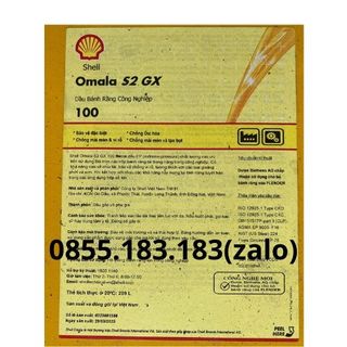 Dầu bánh răng Shell Omala S2 GX 100 giá sỉ