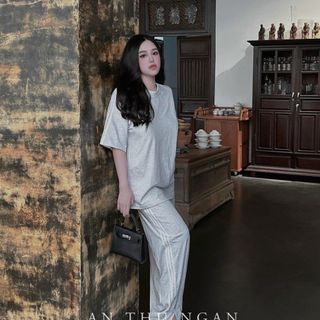 SET BỘ THỂ THAO ĐƠN GIẢN FORM RỘNG - LÊ PHƯƠNG BOUTIQUE