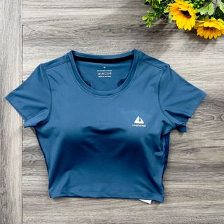 Croptop nữ 2 lớp có lớp để mút, áo thể thao nữ
