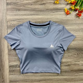 Croptop nữ 2 lớp có lớp để mút, áo thể thao nữ