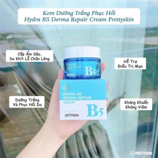 Kem Dưỡng Phục Hồi Trắng Da Pretty Skin Hydra B5 Derma Repair Cream