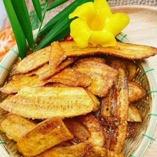 (280Gram) CHUỐI SẤY MÈ GỪNG - GIÁ SỈ