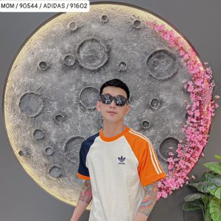 Áo Phông Nam Nữ Thêu Logo 3 Sọc Tay - Áo Thun Nam Nữ Premium Cotton Thoáng Mát Siêu Trẻ Trung Mẫu Mới