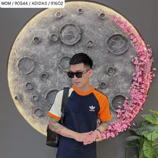 Áo Phông Nam Nữ Thêu Logo 3 Sọc Tay - Áo Thun Nam Nữ Premium Cotton Thoáng Mát Siêu Trẻ Trung Mẫu Mới
