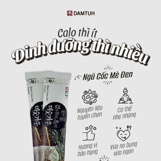 Bột Ngũ Cốc Mè Đen, Đậu Đen, Gạo Đen Damtuh 800G