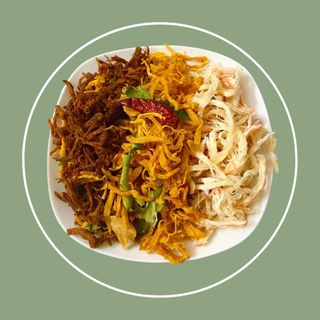 (300gr) - Khô Mix 3 vị (gà, mực, heo) GIÁ SỈ