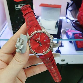 ĐỒNG HỒ NỮ CAO CẤP TI.SOT DA GỒ 3