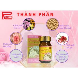 Viên uống WOMAN BALANCE – Sản phẩm đến từ Nhật Bản