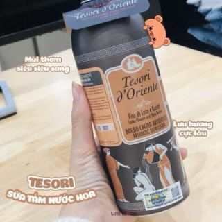 Sữa tắm hương nước hoa Tesori mùi hoa sen