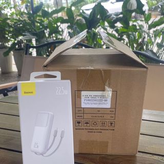 Sạc dự phòng chính hãng baseus 10.00mah, 22.5w
