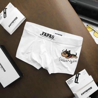 QUẦN LÓT NAM BOXER THUN LẠNH CAO CẤP - SILVER