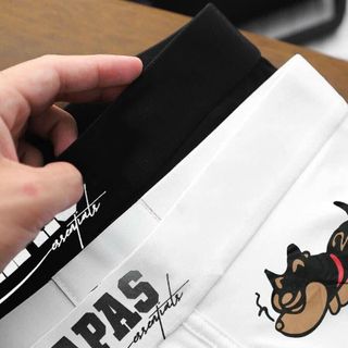 QUẦN LÓT NAM BOXER THUN LẠNH CAO CẤP - SILVER