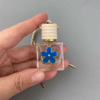 Lọ thủy tinh Nước Hoa vuông bông Treo xe Sang Trọng 10ml ( Hàng Giá Tận xưởng )