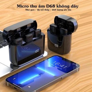 Micro Thu Âm Cài Áo D68 - 1 Míc