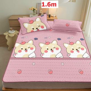 CHIẾU ĐIỀU HÒA CAO SU NON TẶNG KÈM 2 VỎ GỐI TENCEL LATEX 1M6, 1M8 CTB214 - BECHIP