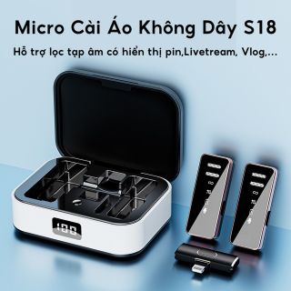 Micro Thu Âm Cài Áo S51 - 2 Míc