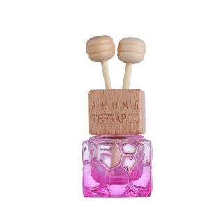 Lọ Nước Hoa Thủy Tinh thoát Khí vuông màu Hoa văn Tiện lợi cho oto và góc phòng cực sang trọng 10ml ( Hàng Giá Tận xưởng )