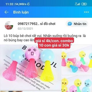 Búp bê nhấn xúông rồi buông ra là nó búng lên cao