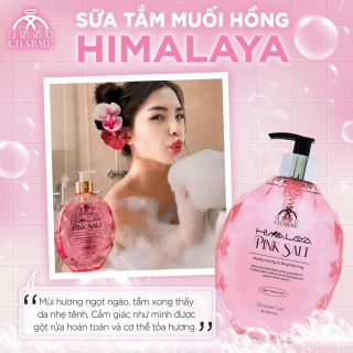 Sửa tắm muối Hồng Himalaya