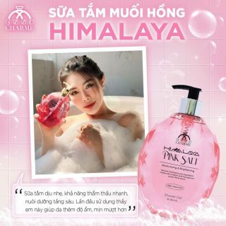 Sửa tắm muối Hồng Himalaya