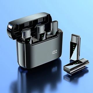 Micro Thu Âm Cài Áo D88 - 2 Míc