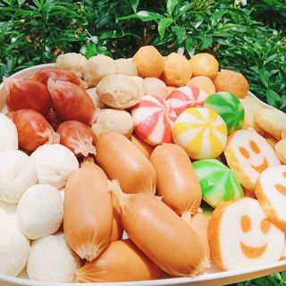 Set lẻ Hàng viên chiên thả lẩu . Túi  250gr Mix vị 5 trong 1