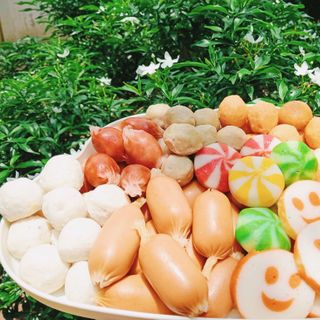 Set lẻ Hàng viên chiên thả lẩu . Túi  250gr Mix vị 5 trong 1