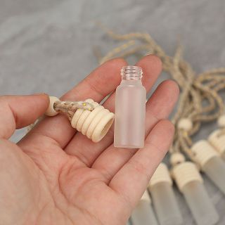 Vỏ Lọ Tinh dầu thủy tinh Đục Treo Xe Oto hoặc tại nhà Sang Trọng 5ml ( Hàng Giá Tận xưởng )