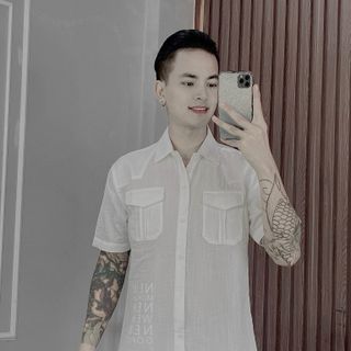 ÁO SƠ MI NAM, ÁO SƠ MI CẶP, SƠ MI VẢI ĐŨI IN CHỮ NỔI